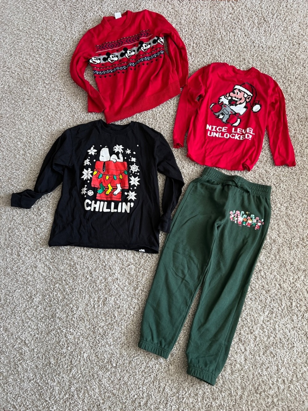 Boys medium Christmas lot